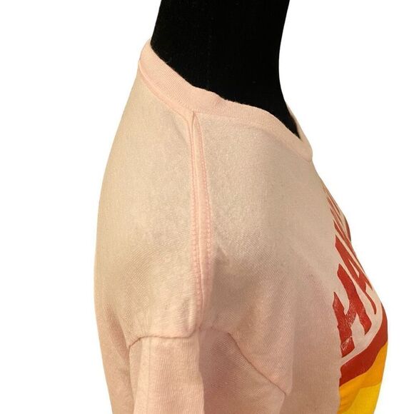 Stranger Things Hawkins Indians Pink Short Sleeve Tee Shirt Sz M - Picture 8 of 14